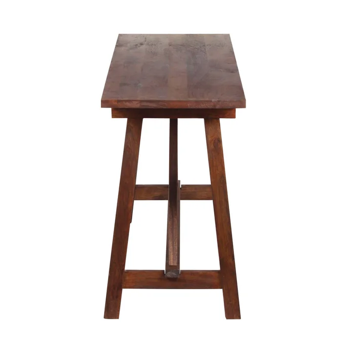 Consola/mesa De Arrime Living Madera-de-mango Marron Farm Castaño en Marrón - Mesas de living, Uruguay | Divino, vista 4