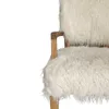 Butaca Ivory Faux en Blanco - Butacas, banquetas y puffs, Uruguay | La Cueva Muebles, vista 6 de 7