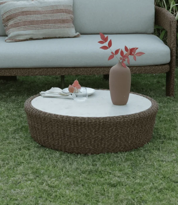 MESA EXTERIOR MAE BEIGE MADERA NATURAL en Madera natural - Muebles para el exterior, Uruguay | Más Infinito Casa