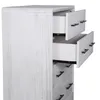 Cómoda Cajonera Madera Blanco Westbrook en Blanco - Cómodas, Uruguay | Divino, vista 7 de 8