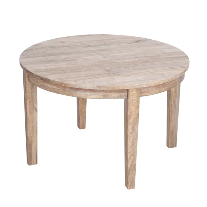 Mesa De Comedor Madera Natural-beige Mango en Madera natural - Mesas de comedor, Uruguay | Divino, vista 2