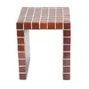 Mesa Lateral Ceramica Rojo Ilios Bordeaux en Rojo - Mesas de living, Uruguay | Divino, vista 4 de 5
