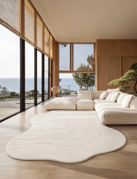 ALFOMBRA Nordica Premiun 1.95m x 2.95m MARFIL NATURAL - Alfombras, Uruguay | Indrana
