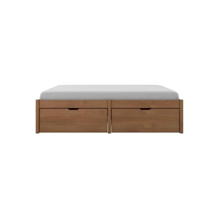 Cama Madera Maciza Con Cajones - Queen - Línea beauty - Amendoa - Dormitorio, Uruguay | Ecowood, vista 6