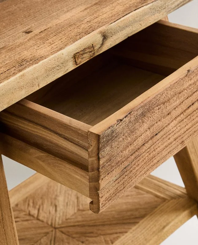 MESITA NOCHE MADERA en Madera natural - Mesas de luz, Uruguay | Zara Home, vista 6