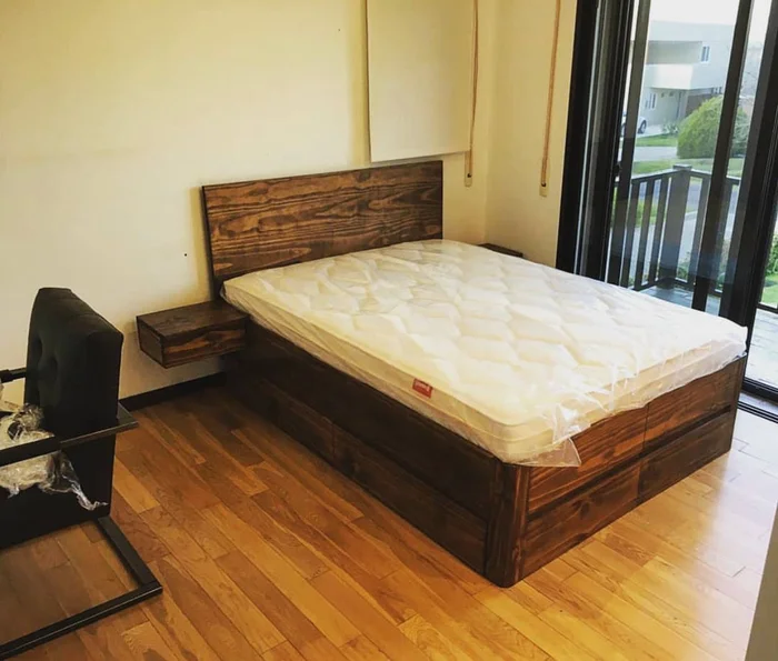 Cama Box en Madera natural - Dormitorio, Uruguay | Tree House Deco, vista 4