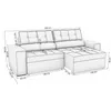 Sofa Siena-lanus 2,50mt - Sillones y sofás, Uruguay | Casa Brava, vista 8 de 10