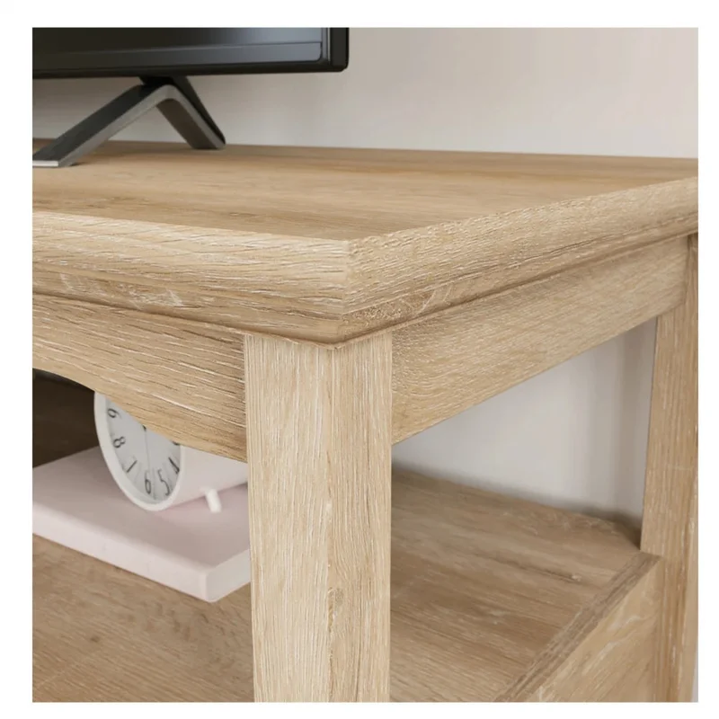 Mueble para TV de madera tradicional - Sauder - Linea Adaline Café en Madera natural - Muebles para TV, Uruguay | Ecowood, vista 3