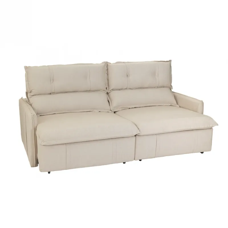 Sofá Bariloche Extensible Reclinable - 3 Cuerpos - beige - Sillones y sofás, Uruguay | Berna home