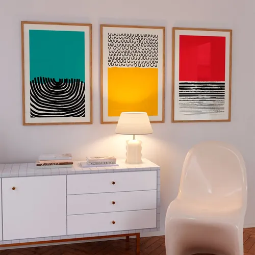 Bauhaus - Colorful N.01 - Láminas, Uruguay | La Cuadrería