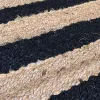 ALFOMBRA AGRA JUTE 300X400 NATURAL BLACK, Uruguay | Vinibel, vista 3 de 5