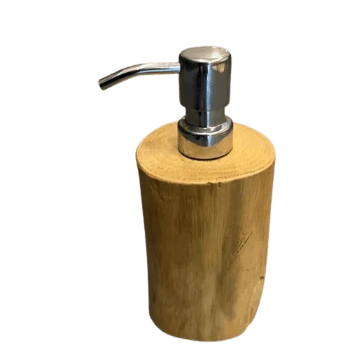 Dispensador Jabon Madera en Madera natural - Decoración, Uruguay | Camino a Casa