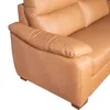 Sofa 3 Cuerpos Cuero-100-natural Marron Laurent Camel en Beige - Sillones y sofás, Uruguay | Divino, vista 4 de 6