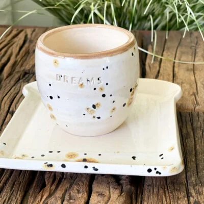 Cápsula mate pintas (mate y tostada) en Blanco - Decoración, Uruguay | Dreams On Time, vista 5