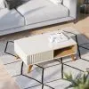Mesa De Living Mesa Ratona Living Comedor Minimalista en FREIJO OFF WHITE - Mesas de living, Uruguay | Soy Hogar, vista 8 de 14