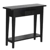 Consola Mdf-y-madera Negro Retro en Negro - Mesas de living, Uruguay | Divino, vista 4 de 6