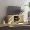 Rack 2 puertas 1 Estante - 160cm- Línea Monterrey - Natural en Madera natural - Muebles para TV, Uruguay | Ecowood, vista 1 de 5
