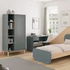 ROPERO ESTEBAN 1 PUERTA C ESTANTES KAKI 9909ZP - Roperos y placares, Uruguay | Rosas Hermanos, vista 6 de 6