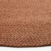 Alfombra Despas de fibras sintéticas - terracota Ø200 cm en Rojo - Textiles, Uruguay | Kavehome, vista 5 de 5