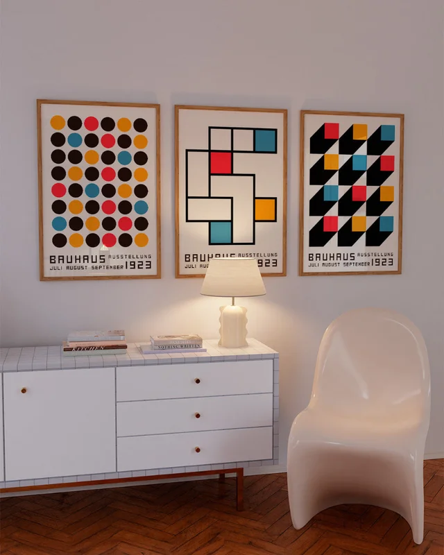 Bauhaus - Colores en Multicolor - Láminas, Uruguay | La Cuadrería, vista 3