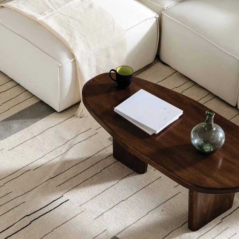 Mesa de centro Milo - Natural en Madera natural - Mesas de living, Uruguay | Walnut