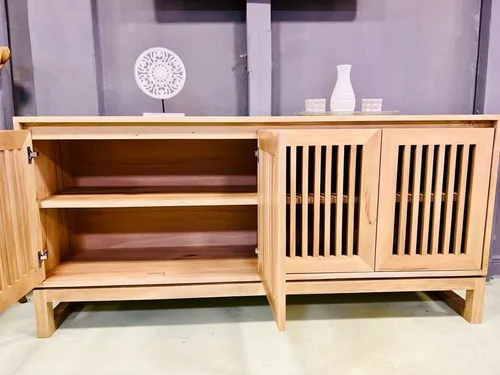 Aparador Bargueño Madera Maciza Rejilla 180x85x38 - Ozark A Eleccion en Madera natural - Aparadores y recibidores, Uruguay | Ozark Home, vista 7