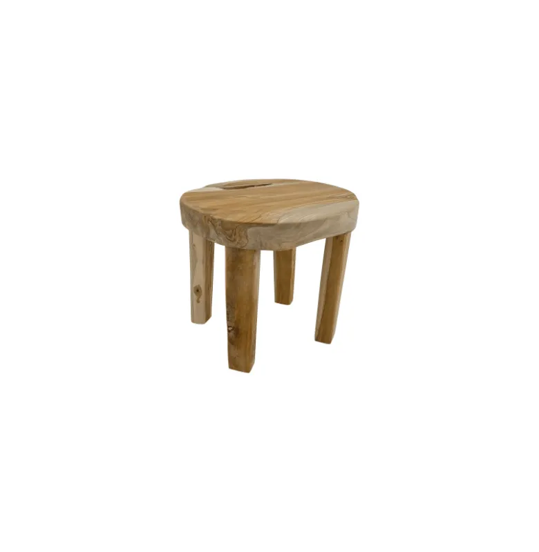 MESA OFELIA CLEAR RAIZ en Madera natural - Mesas de living, Uruguay | Masinfinito Casa