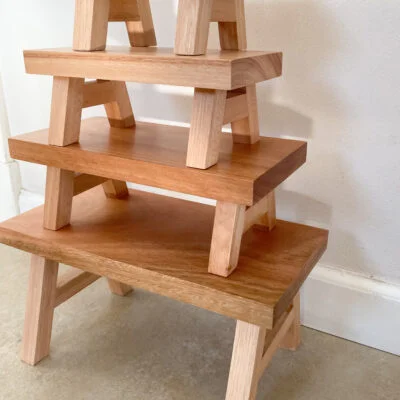 Banquito 30 cm 4p en Madera natural - Decoración, Uruguay | Dreams On Time, vista 10