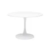 Mesa Schickeria blanco Ø110 en Blanco - Mesas de arrimo, Uruguay | Koz, vista 1 de 4