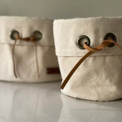 Cestos multiuso – Set x2 en Beige - Canastos, Uruguay | Dreams On Time, vista 6