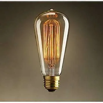 BOMBITA MULTIFILAMENTO VINTAGE - 60 W en Amarillo - Lámparas de mesa, Uruguay | La Iberica, vista 3