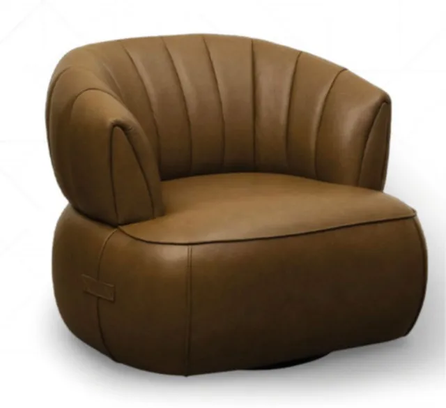 Poltrona Ivette en Camel, caramelo, off white. - Butacas, banquetas y puffs, Uruguay | New York Home