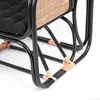 Butaca Rattan Negro Manao en Negro - Sillones y sofás, Uruguay | Divino, vista 6 de 6
