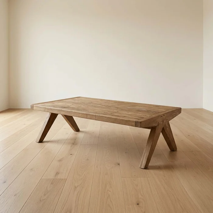 Mesa Ratona Madera Natural-beige Ceibo Natural en Madera natural - Mesas de living, Uruguay | Divino