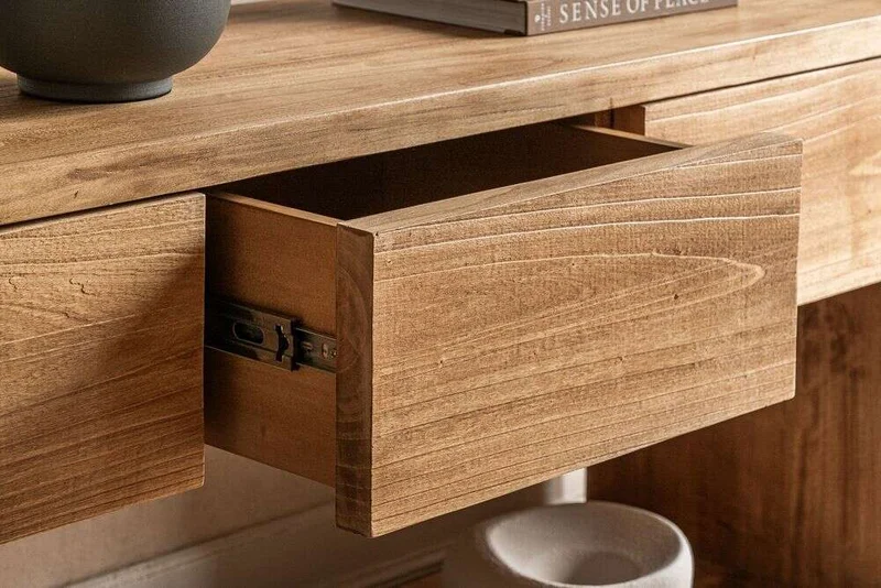 CONSOLA AURORA - ALAMO en Madera natural - Bibliotecas, Uruguay | La Iberica, vista 5