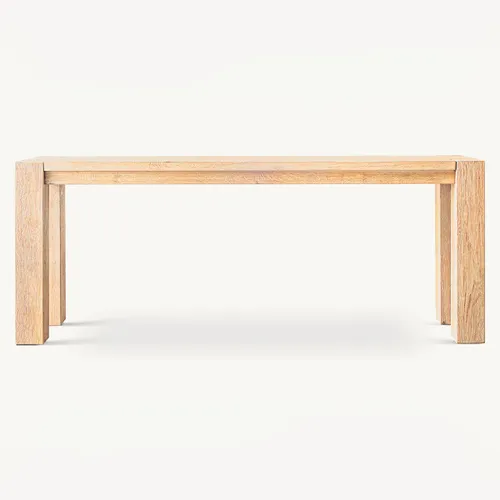 MESA DE COMEDOR AFTER GLOW Marrón Medium en Madera natural - Mesas de comedor, Uruguay | Viasono