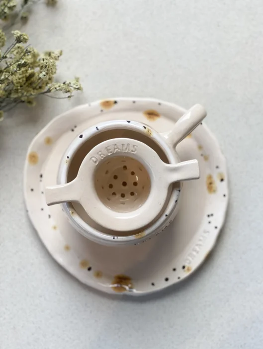 Cápsula Dulce – Taza, Plato e Infusionador - Decoración, Uruguay | Dreams On Time