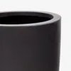 Macetero Aiguablava de cemento negro Ø 39 cm en Negro - Muebles para el exterior, Uruguay | Kavehome, vista 4 de 4
