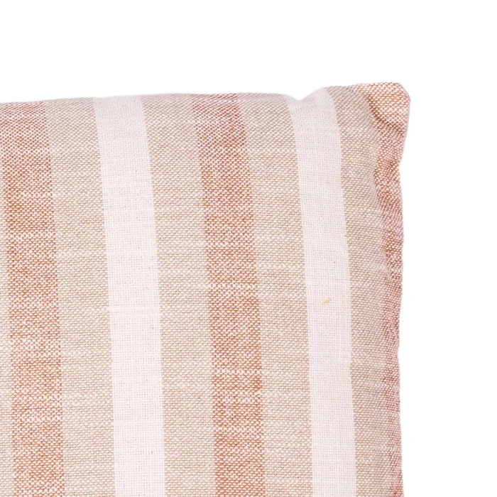 Almohadon Algodon Natural-beige Tres Rayas Beige en Beige - Textiles, Uruguay | Divino, vista 2