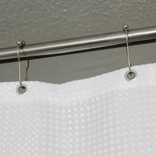 cortina de baño waffle - Textiles, Uruguay | Proyecto Forma