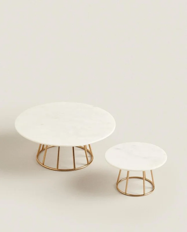 PORTAVELAS MÁRMOL METAL en Blanco - Velas y Portavelas, Uruguay | Zara Home, vista 3