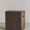MESA AUXILIAR CUBO MADERA en Madera natural - Mesas de living, Uruguay | Zara Home, vista 1 de 5
