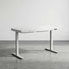 Escritorio Regulable Metal-y-mdf Blanco Ascend en Blanco - Escritorios y sillas de escritorio, Uruguay | Divino, vista 1 de 4