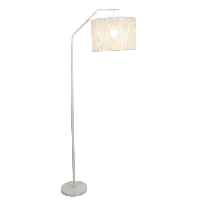 Lámpara De Pie Metal Gris Lf95504 en Gris - Lámparas de pie, Uruguay | Divino, vista 2