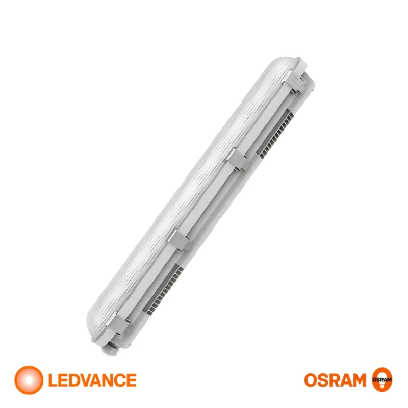 Tubo LED Estanco LEDVANCE 120CM 36W 4000K IP65 en Blanco - Lámparas colgantes, Uruguay | Serlux