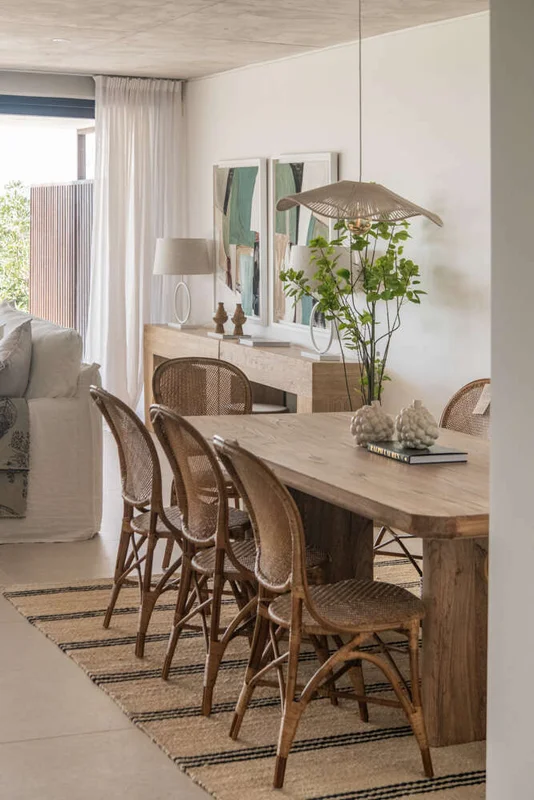 MESA COMEDOR ATHENA - 2.00 X 1.00 MTS en Madera natural - Mesas de comedor, Uruguay | La Iberica, vista 29