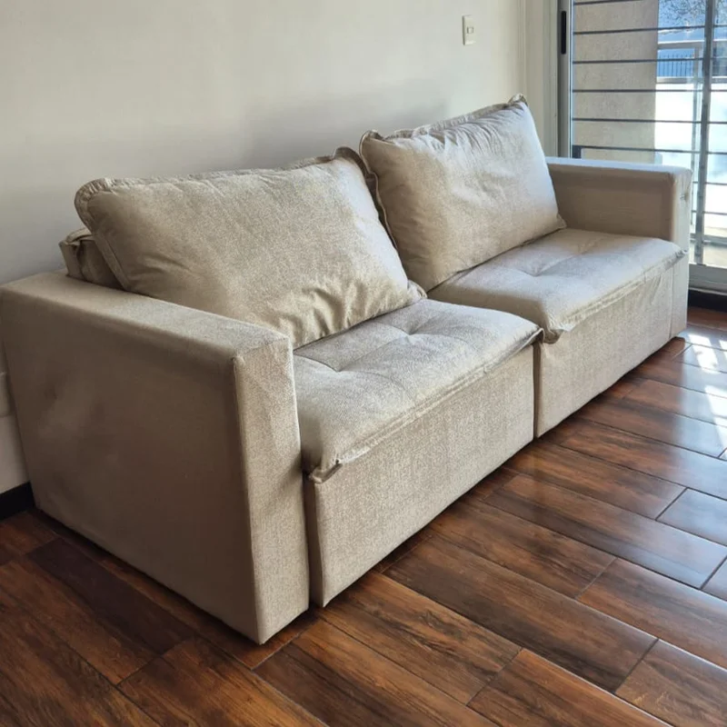 SOFA CAMA RETRACTIL/RECLINABLE TREVO 236CM en Gris - Sillones y sofás, Uruguay | Balton, vista 13