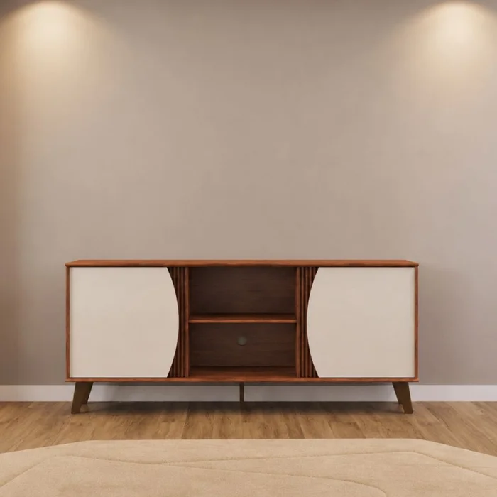 Rack domo 136 - Moderna Hogar en Off-white - Muebles para TV, Uruguay | Moderna Hogar, vista 2