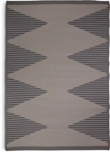 Alfombra BROKKURT 160x230 arena/gris en Beige - Muebles para el exterior, Uruguay | JYSK