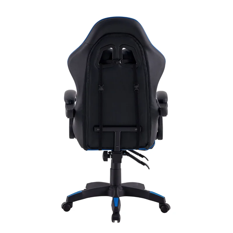 SILLA DE ESCRITORIO GAMER MAX  AZUL/NEGRO 259841001 en Azul - Escritorios y sillas de escritorio, Uruguay | Rosas Hermanos, vista 3